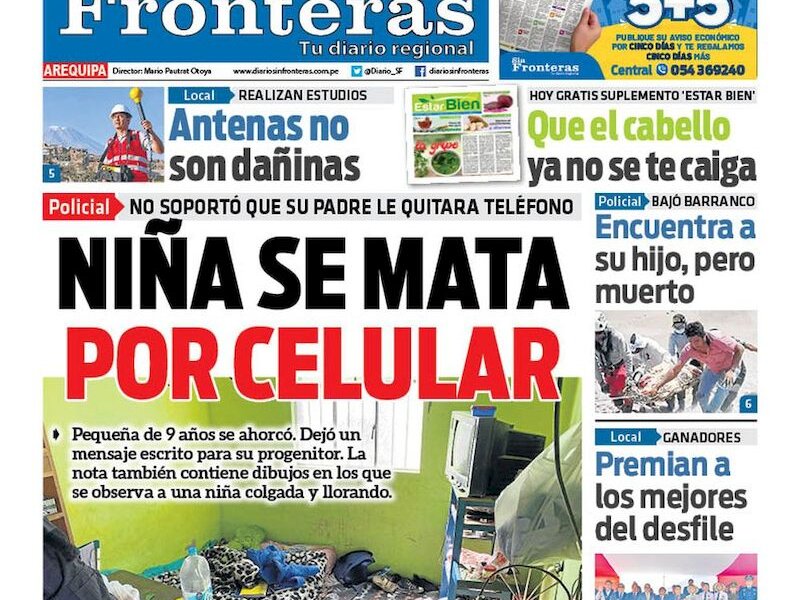 DIARIO SIN FRONTERAS AREQUIPA