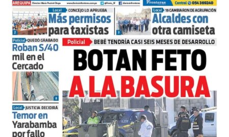 DIARIO SIN FRONTERAS AREQUIPA