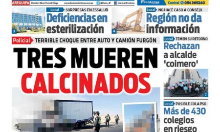 DIARIO SIN FRONTERAS AREQUIPA