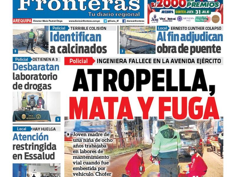 DIARIO SIN FRONTERAS AREQUIPA