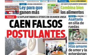 DIARIO SIN FRONTERAS AREQUIPA