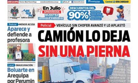 DIARIO SIN FRONTERAS AREQUIPA