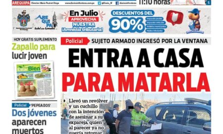 DIARIO SIN FRONTERAS AREQUIPA