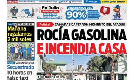DIARIO SIN FRONTERAS AREQUIPA