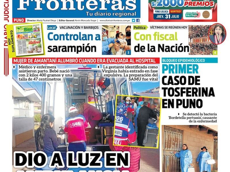 DIARIO SIN FRONTERAS PUNO