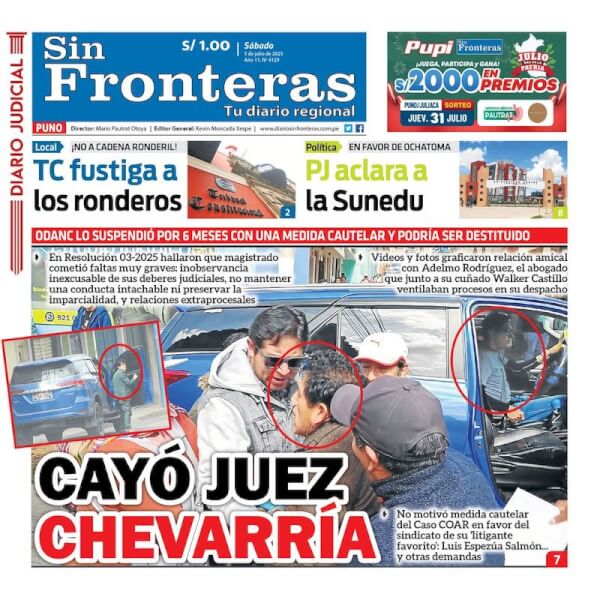 DIARIO SIN FRONTERAS PUNO
