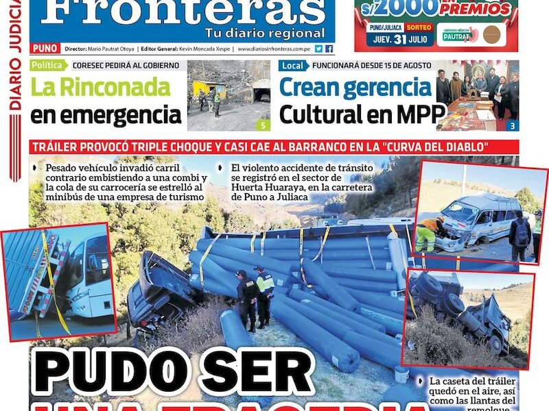 DIARIO SIN FRONTERAS PUNO