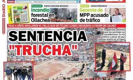 DIARIO SIN FRONTERAS PUNO