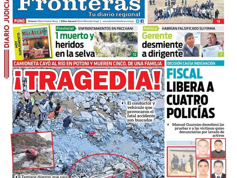 DIARIO SIN FRONTERAS PUNO