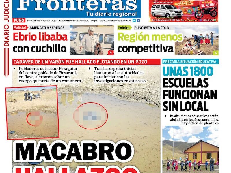 DIARIO SIN FRONTERAS PUNO