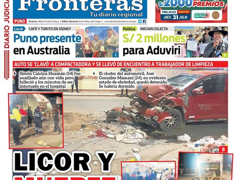 DIARIO SIN FRONTERAS PUNO