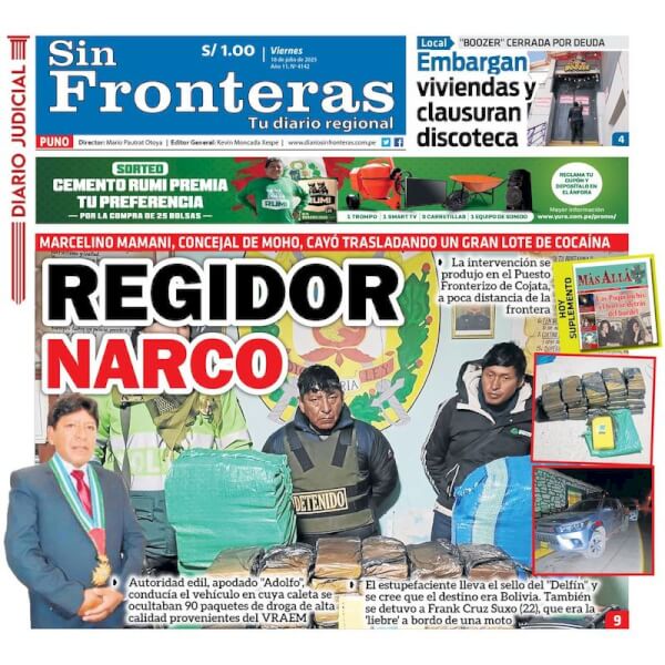 DIARIO SIN FRONTERAS PUNO