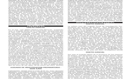 JUDICIALES PUNO