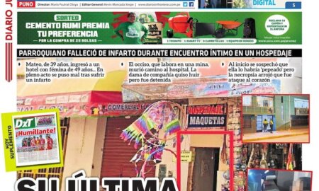 DIARIO SIN FRONTERAS PUNO