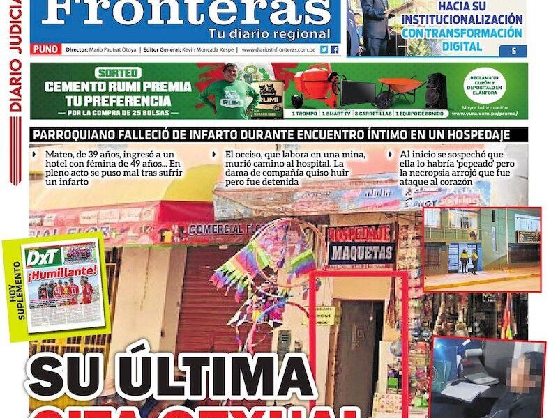 DIARIO SIN FRONTERAS PUNO
