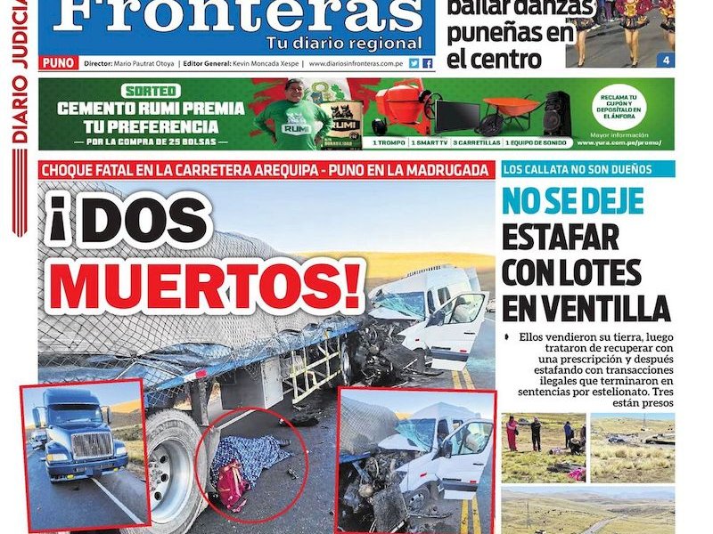 DIARIO SIN FRONTERAS PUNO