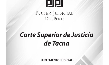 JUDICIALES TACNA