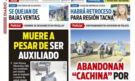 DIARIO SIN FRONTERAS TACNA