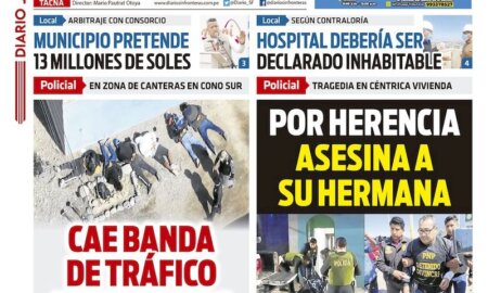 DIARIO SIN FRONTERAS TACNA