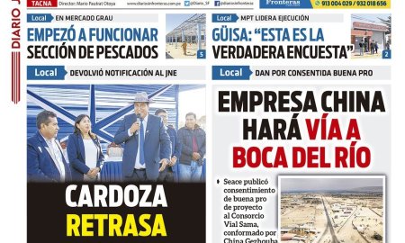 DIARIO SIN FRONTERAS TACNA