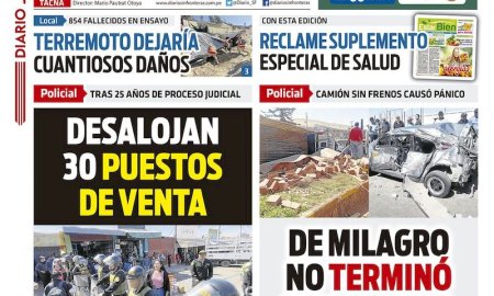 DIARIO SIN FRONTERAS TACNA