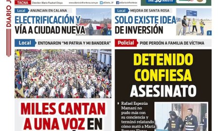 DIARIO SIN FRONTERAS TACNA