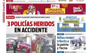 DIARIO SIN FRONTERAS TACNA