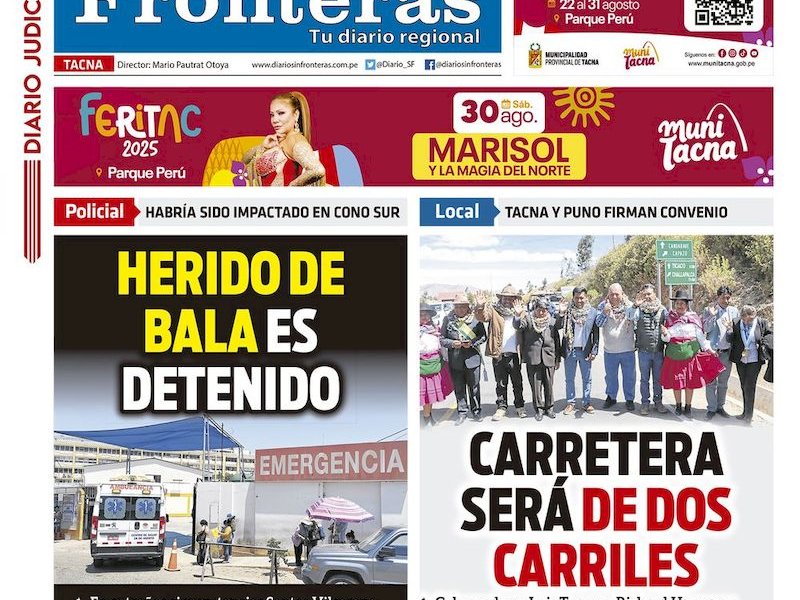 DIARIO SIN FRONTERAS TACNA