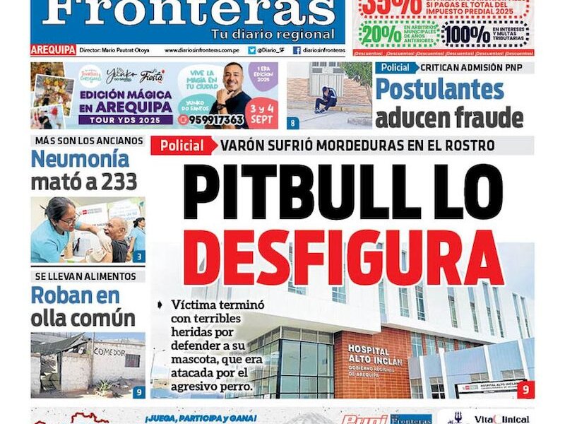 DIARIO SIN FRONTERAS AREQUIPA
