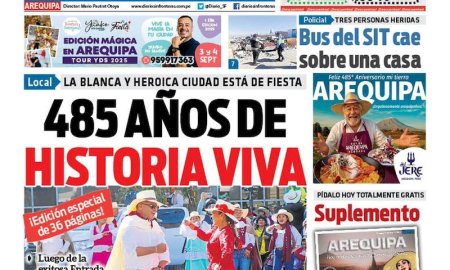 DIARIO SIN FRONTERAS AREQUIPA