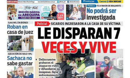 DIARIO SIN FRONTERAS AREQUIPA
