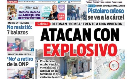 DIARIO SIN FRONTERAS AREQUIPA