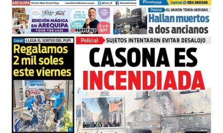 DIARIO SIN FRONTERAS AREQUIPA