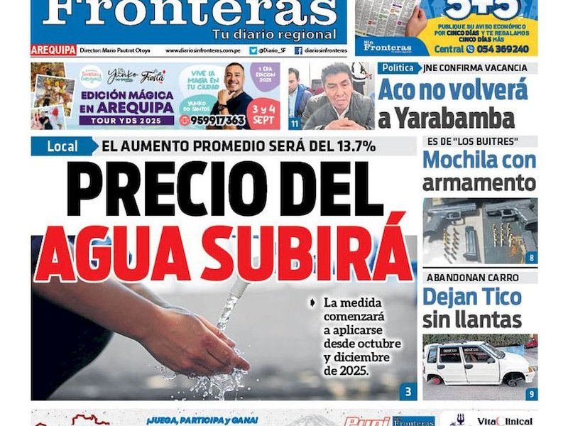 DIARIO SIN FRONTERAS AREQUIPA