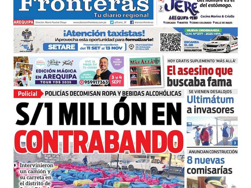 DIARIO SIN FRONTERAS AREQUIPA