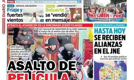 DIARIO SIN FRONTERAS PUNO