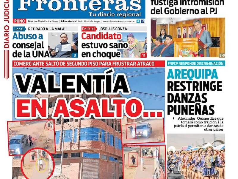 DIARIO SIN FRONTERAS PUNO