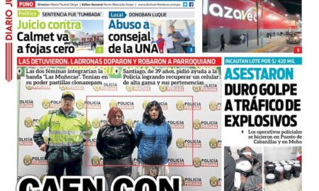 DIARIO SIN FRONTERAS PUNO