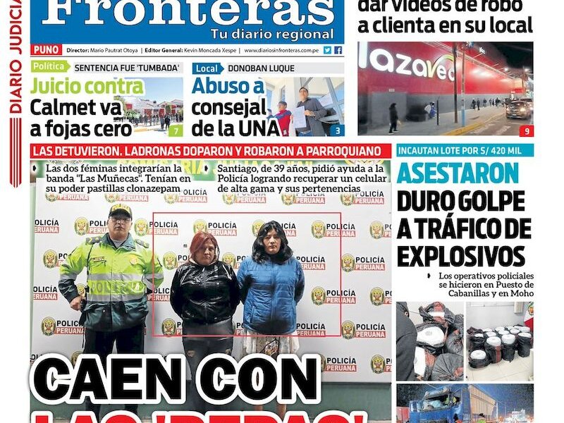 DIARIO SIN FRONTERAS PUNO