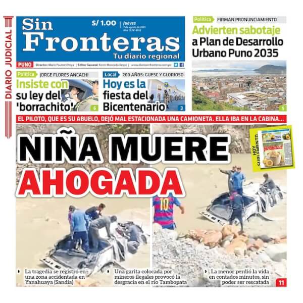 DIARIO SIN FRONTERAS PUNO