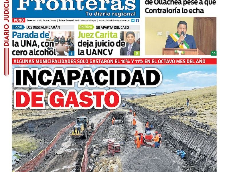 DIARIO SIN FRONTERAS PUNO