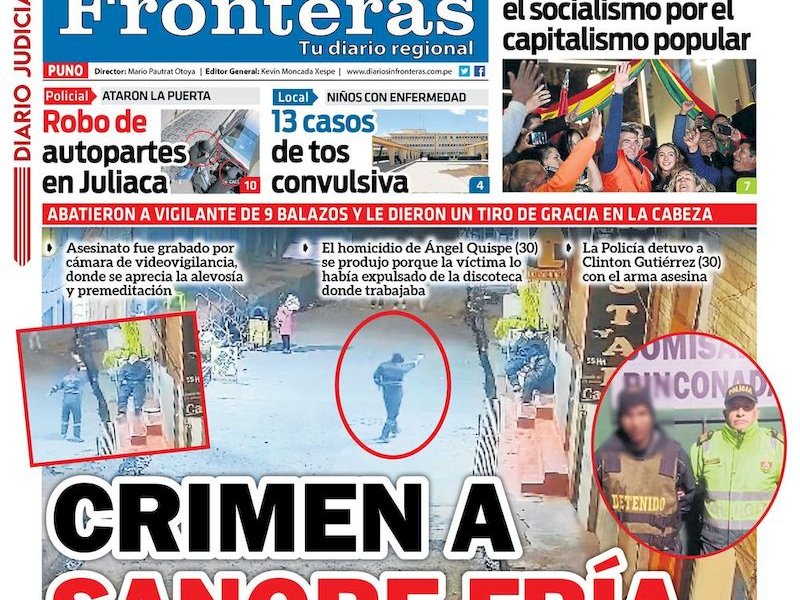 DIARIO SIN FRONTERAS PUNO