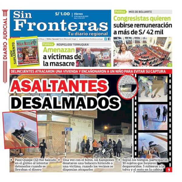 DIARIO SIN FRONTERAS PUNO