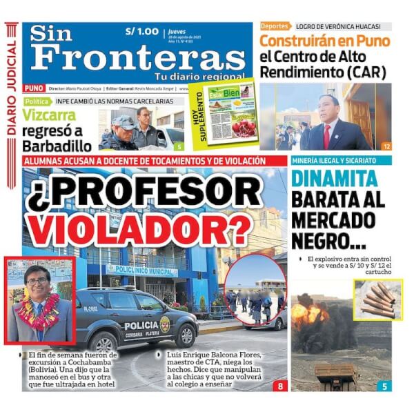 DIARIO SIN FRONTERAS PUNO