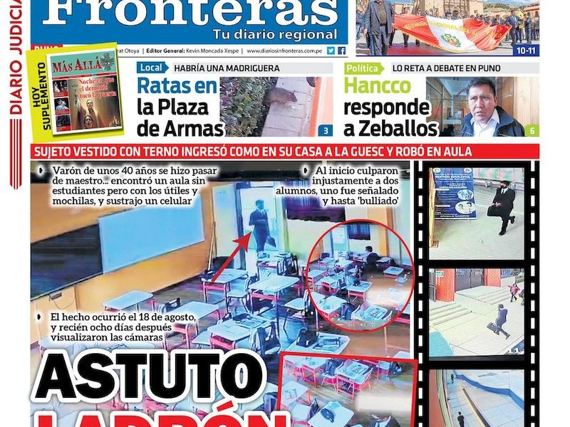 DIARIO SIN FRONTERAS PUNO