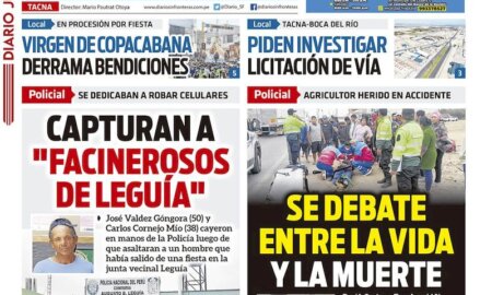 DIARIO SIN FRONTERAS TACNA