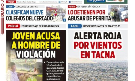 DIARIO SIN FRONTERAS TACNA