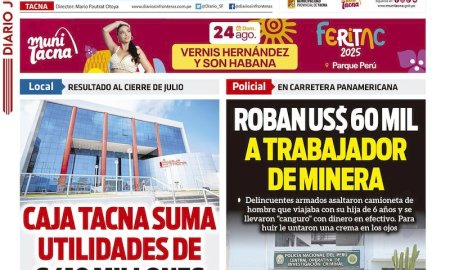 DIARIO SIN FRONTERAS TACNA
