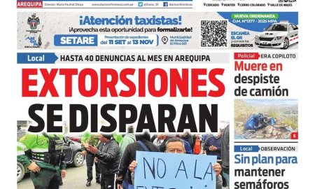 DIARIO SIN FRONTERAS AREQUIPA