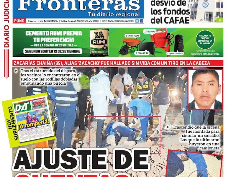 DIARIO SIN FRONTERAS PUNO
